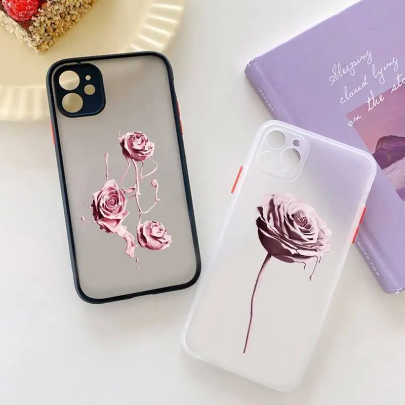 ins pink blue rose Phone Case matte transparent For iphone 7 8 11 12 plus mini x xs xr pro max cover
ins pink blue rose Phone Case matte transparent For iphone 7 8 11 12 plus mini x xs xr pro max cover