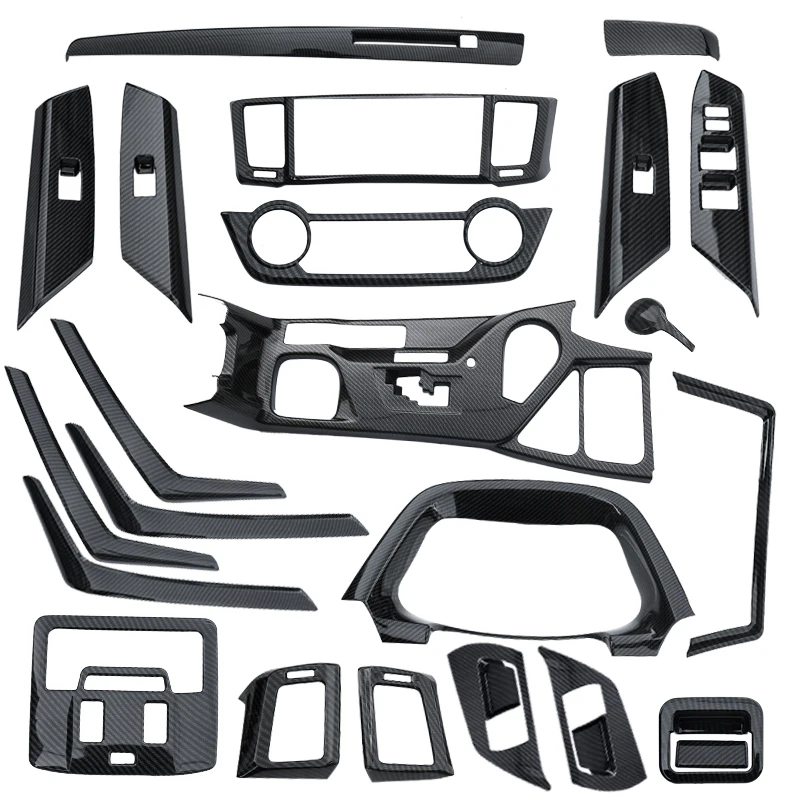 For Toyota RAV4 2014 to 2019 Full set of modified interior decoration carbon fiber pattern decorative automotive supplies 
For Toyota RAV4 2014 to 2019 Full set of modified interior decoration carbon fiber pattern decorative automotive supplies