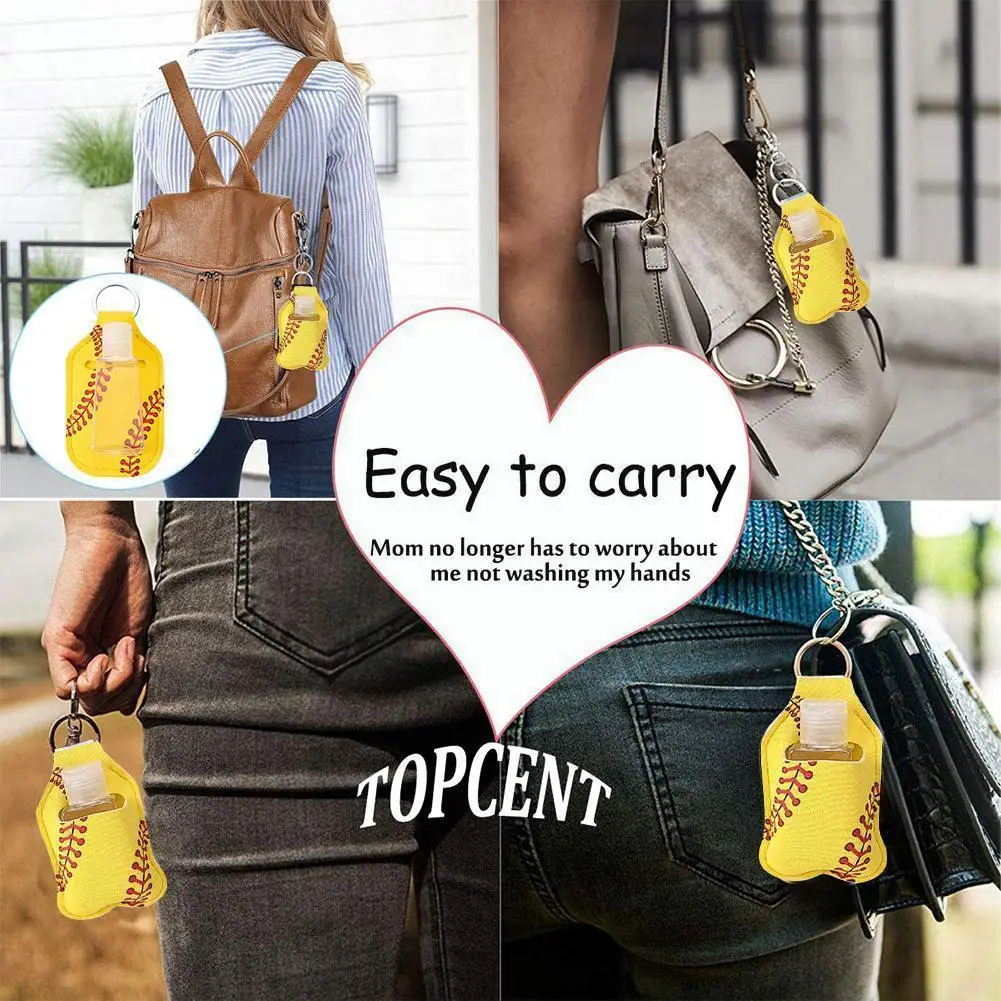 30ml Empty Portable Hand Sanitizer Bottle Keychain Hand Holder Bottle Storage Keychain Reusable Bottle With Washing Gel F0r9
30ml Empty Portable Hand Sanitizer Bottle Keychain Hand Holder Bottle Storage Keychain Reusable Bottle With Washing Gel F0r9