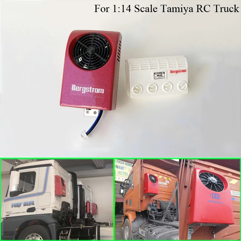 General Parking Air Conditioner Model for 1/14 Tamiya RC Truck Trailer Tipper Scania MAN Benz Actros Volvo Car Diy Parts
General Parking Air Conditioner Model for 1/14 Tamiya RC Truck Trailer Tipper Scania MAN Benz Actros Volvo Car Diy Parts