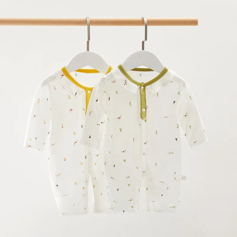 Baby bodysuit clothes newborn summer suit male baby romper air-conditioned clothing thin section long-sleeved climbing clothes
Baby bodysuit clothes newborn summer suit male baby romper air-conditioned clothing thin section long-sleeved climbing clothes