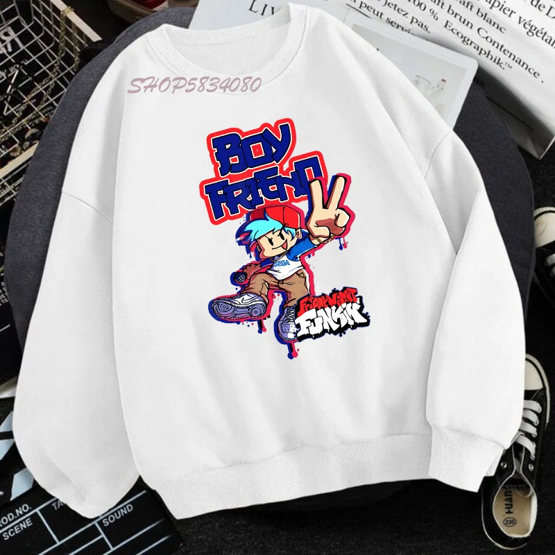 Hot Game Friday Night Funkin Hoodies Women Tops Cartoon Sweatshirts Kawaii Friday Night Funkin Graphic Hoodies Men Streetwear
Hot Game Friday Night Funkin Hoodies Women Tops Cartoon Sweatshirts Kawaii Friday Night Funkin Graphic Hoodies Men Streetwear
