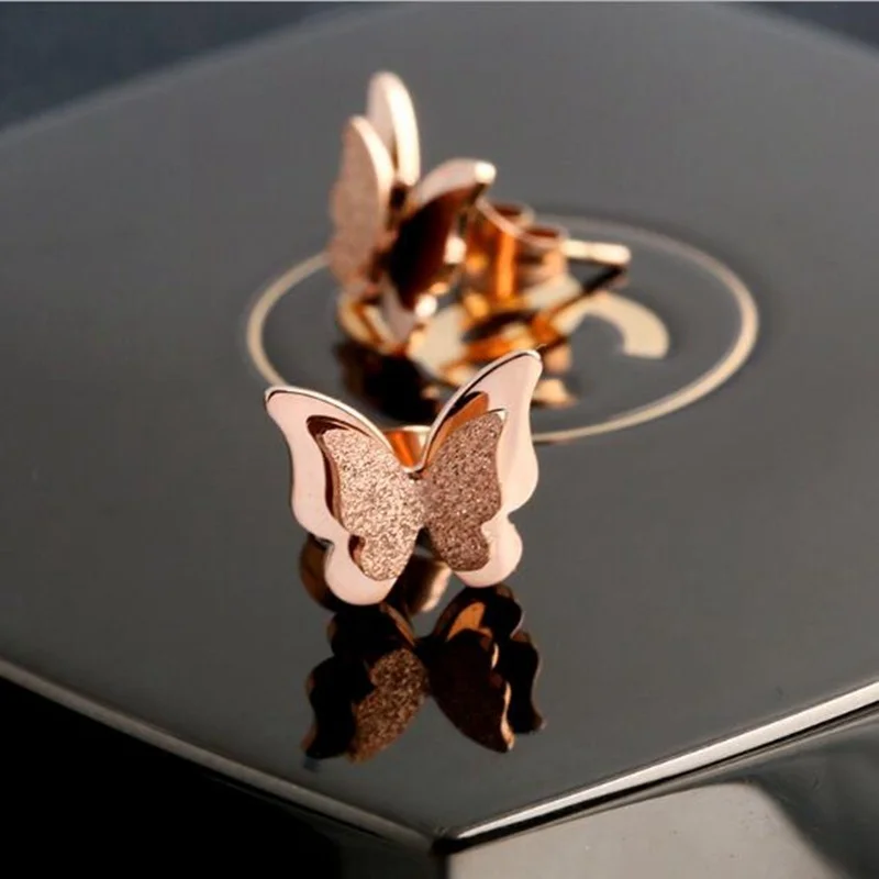 Trend Classic Frosted Butterfly Earrings Ladies Fashion Earrings Charm Casual Party Earrings Jewelry Gifts
Trend Classic Frosted Butterfly Earrings Ladies Fashion Earrings Charm Casual Party Earrings Jewelry Gifts