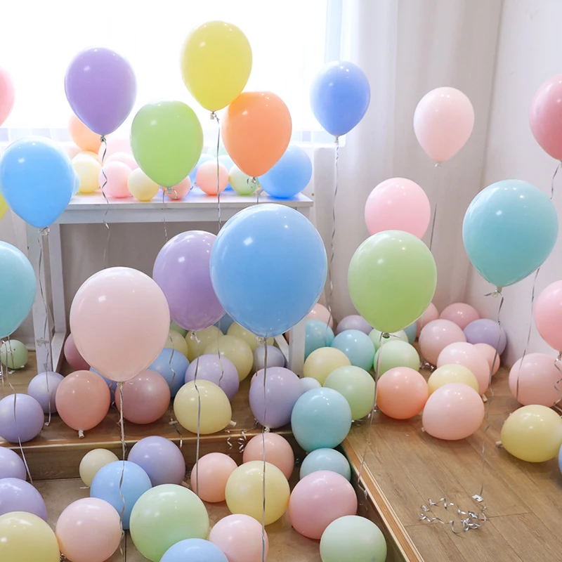 100 Candy Balloons Birthday Party Decoration Kids Accord Bow Balloon Wedding Supplies | Дом и сад