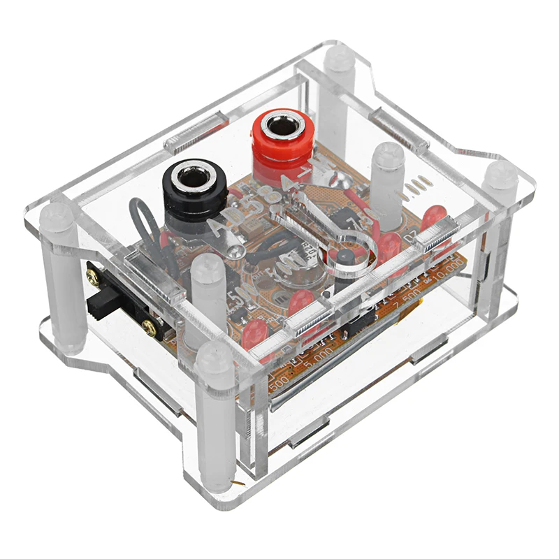 NEW AD584 4 Channel 2.5V/7.5V/5V/10V High Precision Voltage Reference Module With Transparent Housing
NEW AD584 4 Channel 2.5V/7.5V/5V/10V High Precision Voltage Reference Module With Transparent Housing