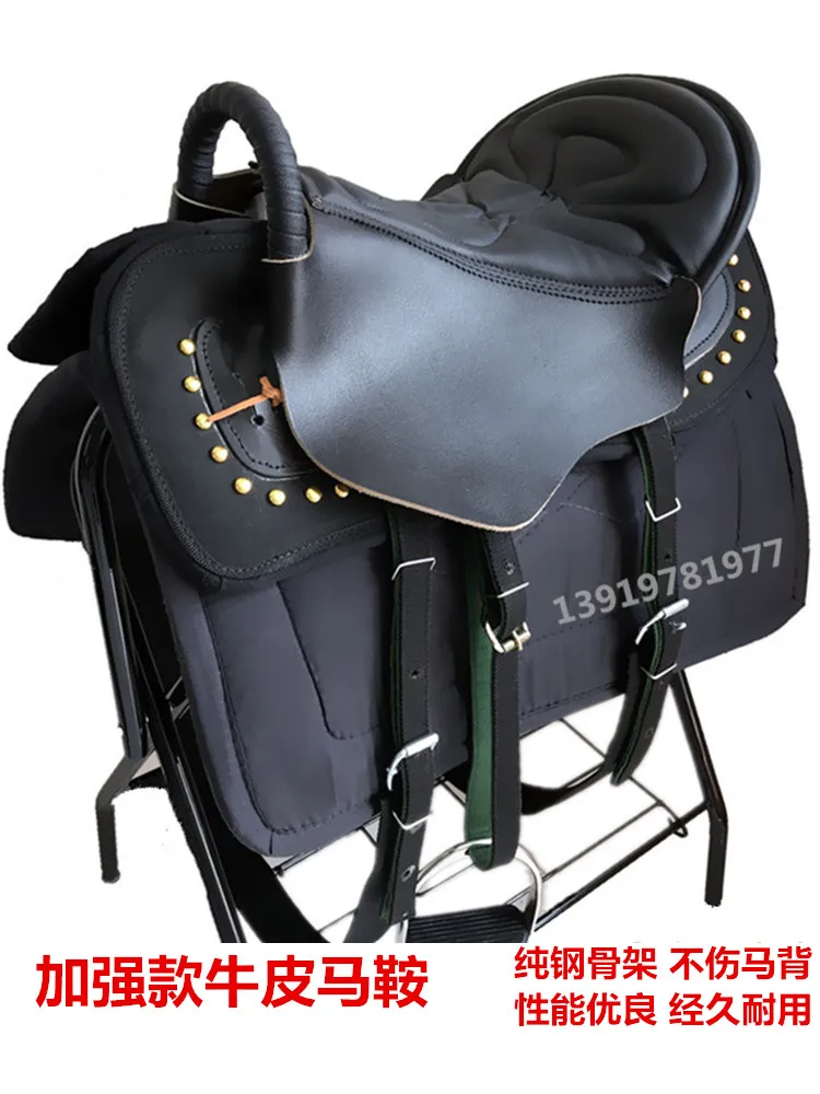 Horse Riding Saddle Pad Full Set horseback Riding Accessories Full Leather Saddle
Horse Riding Saddle Pad Full Set horseback Riding Accessories Full Leather Saddle