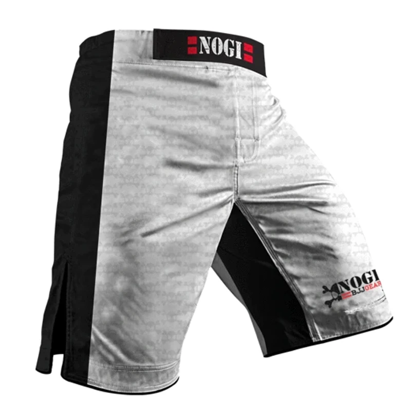 Мужские шорты для ММА нестандартной конструкции Jiu Jitsu (джиу джицу принт по всей