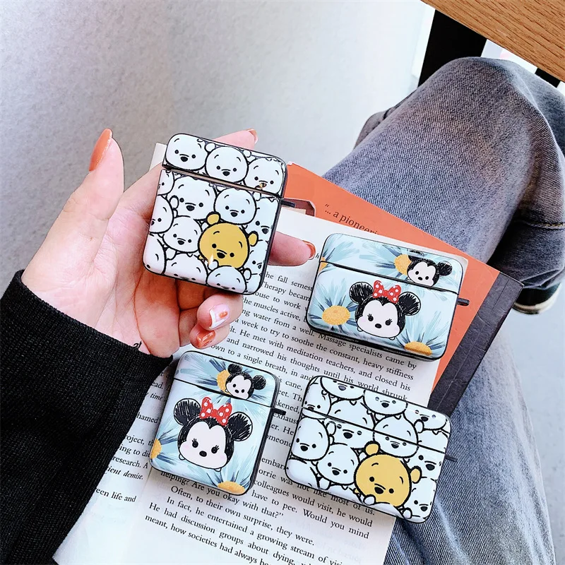 Disney Mickey Winnie the Pooh Bluetooth Silicone Case wireless headphones headset Case Protective Cover For Airpods 2 1 Pro 3
Disney Mickey Winnie the Pooh Bluetooth Silicone Case wireless headphones headset Case Protective Cover For Airpods 2 1 Pro 3