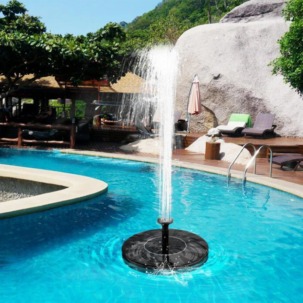 Solar Fountain Pump 1.4W Bird Bath Water Pump with 4 Nozzles for Garden Patio Lawn Pool Solar Powered Fountain Dropshipping
Solar Fountain Pump 1.4W Bird Bath Water Pump with 4 Nozzles for Garden Patio Lawn Pool Solar Powered Fountain Dropshipping