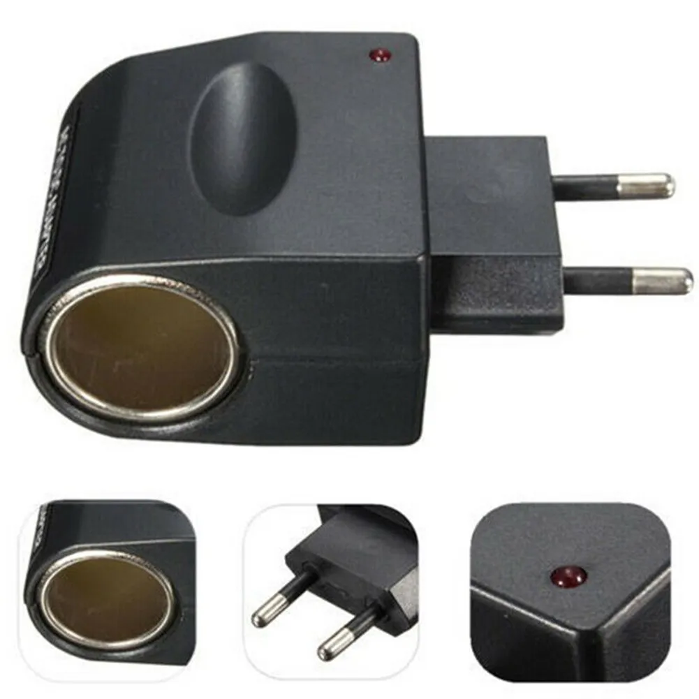 220v To12v Car Charger Tester Power Converter New Version 500MA-6W, Side Hole Euro Gauge Round Plug Car Charger Cigar Lighter
220v To12v Car Charger Tester Power Converter New Version 500MA-6W, Side Hole Euro Gauge Round Plug Car Charger Cigar Lighter