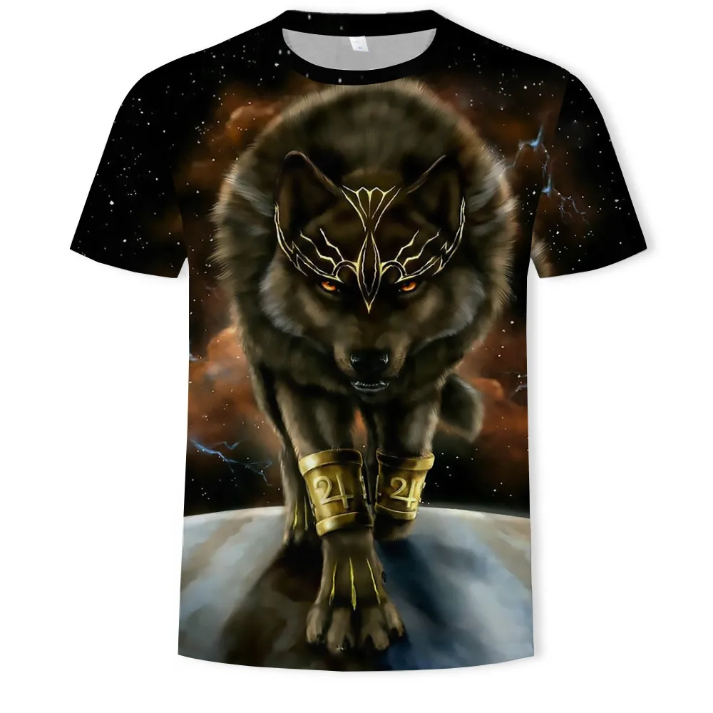 Men's Animal Wolf O-neck 3D Printing Short Sleeve T-shirt Loose Street Casual Wear Factory Outlet New Fashion 2021 
Men's Animal Wolf O-neck 3D Printing Short Sleeve T-shirt Loose Street Casual Wear Factory Outlet New Fashion 2021