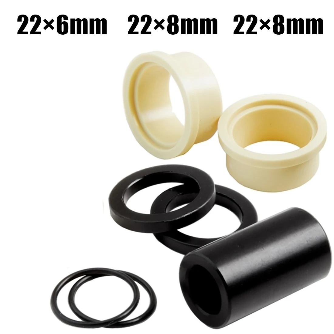 Bicycle Rear Shock Absorption Absorber Bush MTB Road Bike DH Ring Bushing Upgrade Cycling Parts Bike Tools 22x6/8/10mm
Bicycle Rear Shock Absorption Absorber Bush MTB Road Bike DH Ring Bushing Upgrade Cycling Parts Bike Tools 22x6/8/10mm