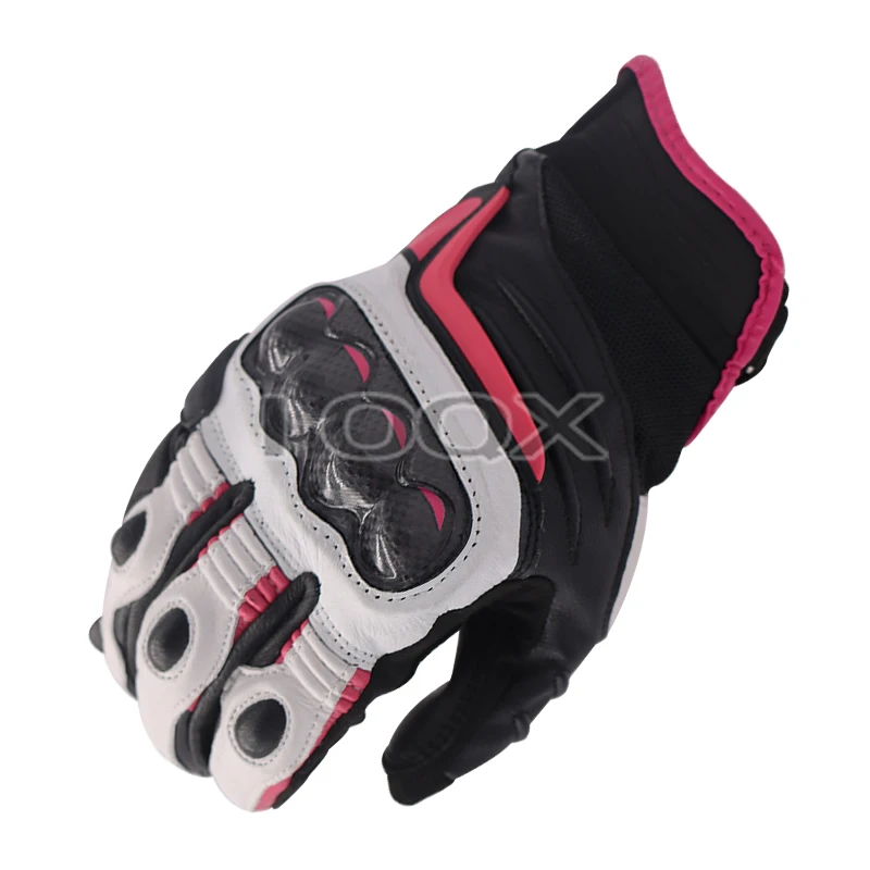 NEW Motorbike Pink Black Carbon Short ST Genuine Leather Gloves For Motorcycle Moto GP Sports Racing Gloves All Sizes
NEW Motorbike Pink Black Carbon Short ST Genuine Leather Gloves For Motorcycle Moto GP Sports Racing Gloves All Sizes