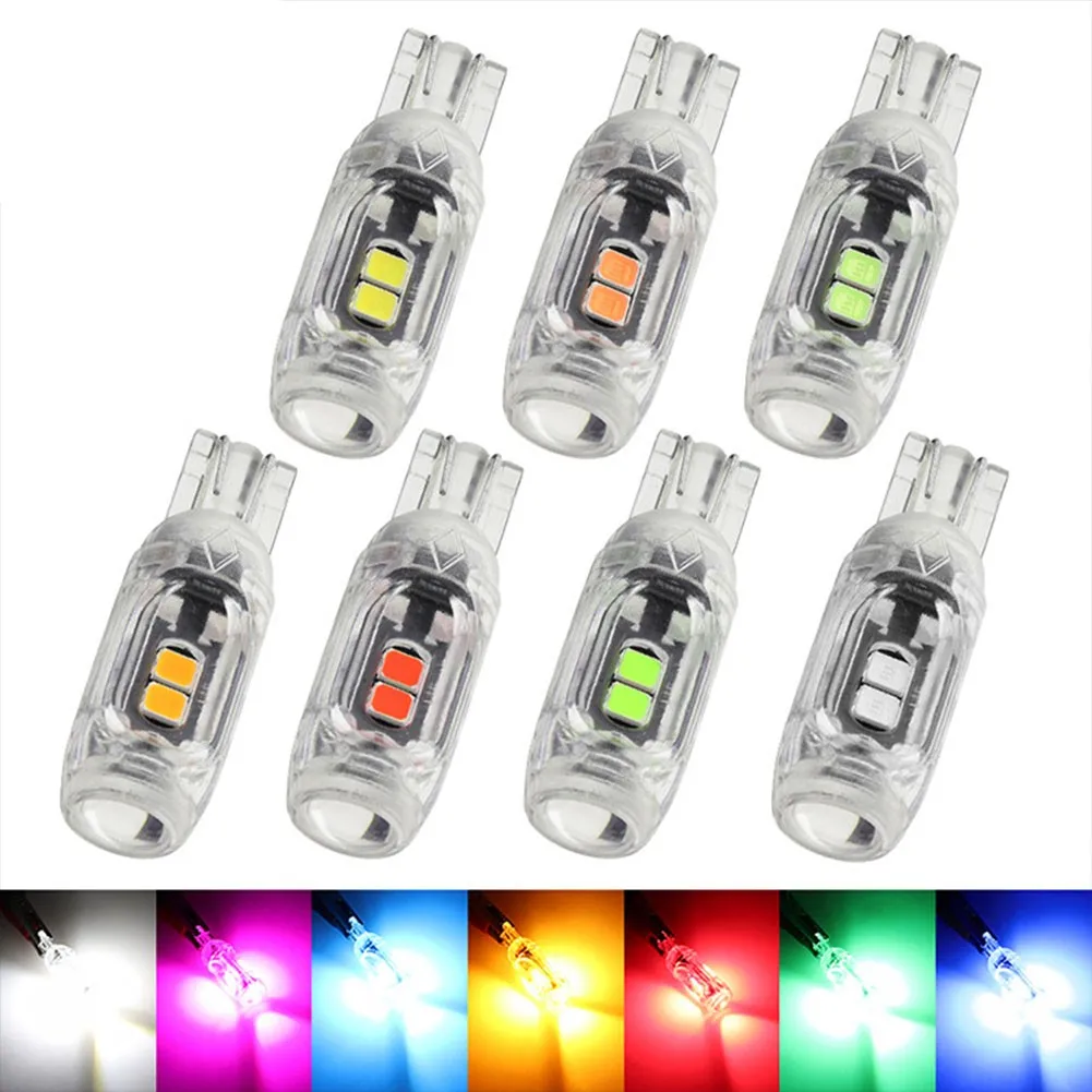 10X T10 LED 5 SMD Car Dome Interior Lamp 194 168 W5W Wedge Side Light Bulbs DC 12V -24V Reading Light/Door Light
10X T10 LED 5 SMD Car Dome Interior Lamp 194 168 W5W Wedge Side Light Bulbs DC 12V -24V Reading Light/Door Light