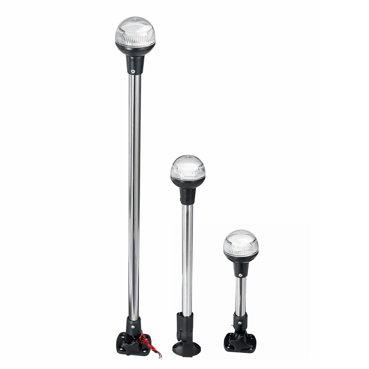 NEW LED Navigation Light For Yacht Boat Stern Anchor Light 12V 23/39/63cm Pactrade Marine Boat Sailing Signal Light