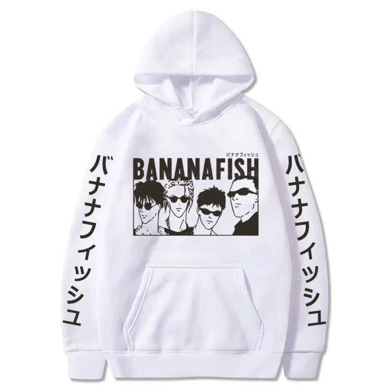 Japan Anime Banana Fish Hoodie Oversized Couple Unisex Fall/winter Hoodies Hip Hop Long Sleeve Streetwear Sportswear Sweatshirt
Japan Anime Banana Fish Hoodie Oversized Couple Unisex Fall/winter Hoodies Hip Hop Long Sleeve Streetwear Sportswear Sweatshirt