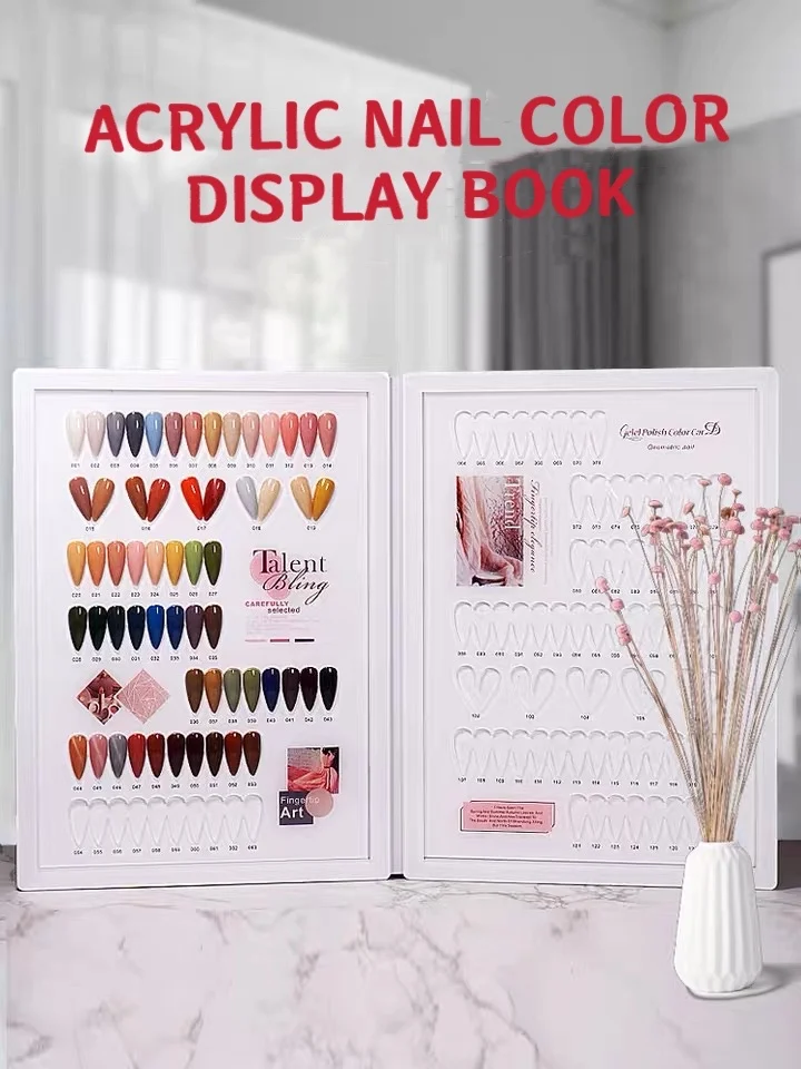 528/400/300/240 Color Nail Display Book Acrylic Gel Polish Display Chart Salon Manicure Tools with False Nail Tips Showing Shelf
528/400/300/240 Color Nail Display Book Acrylic Gel Polish Display Chart Salon Manicure Tools with False Nail Tips Showing Shelf