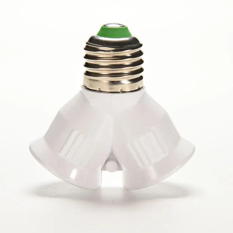 1PCS E27 Lamps Holder Converter White Lamp Bulb Base Socket Bulb Lighting 1 to 2 Splitter Adapt Converter E27 LED Halogen Light
1PCS E27 Lamps Holder Converter White Lamp Bulb Base Socket Bulb Lighting 1 to 2 Splitter Adapt Converter E27 LED Halogen Light