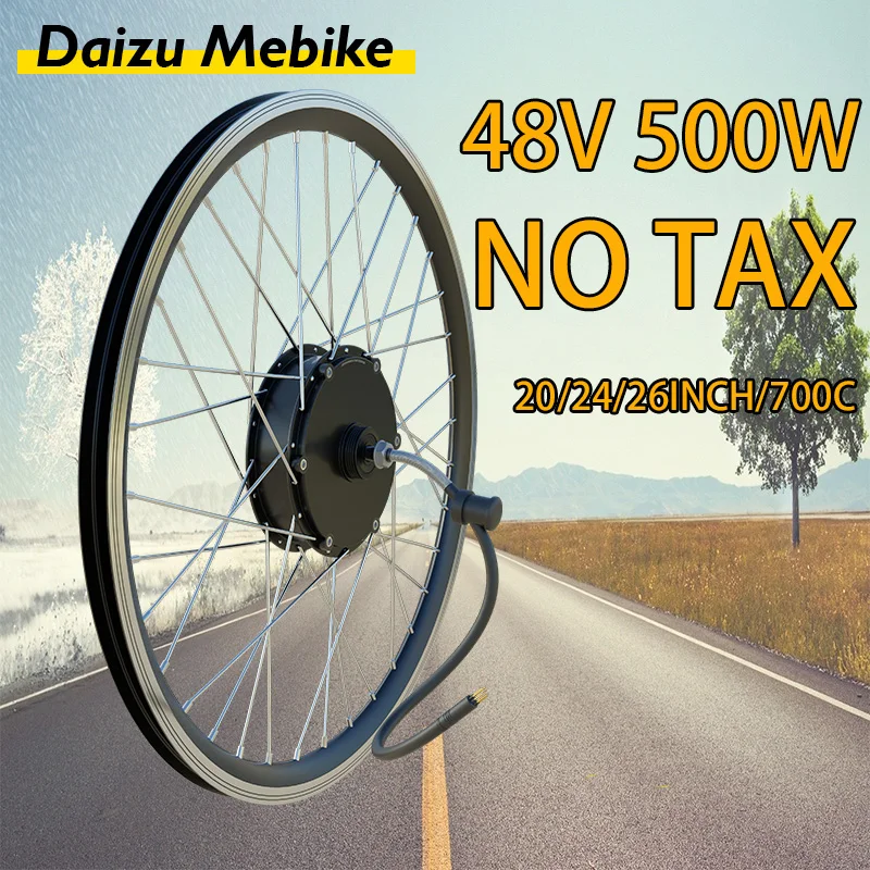 No Tax 20inch24inch26inch700c Electric Bike 48V 500W Front Rear Wheel Electric Bicycle Brushless Geared Motor velo electrique
No Tax 20inch24inch26inch700c Electric Bike 48V 500W Front Rear Wheel Electric Bicycle Brushless Geared Motor velo electrique