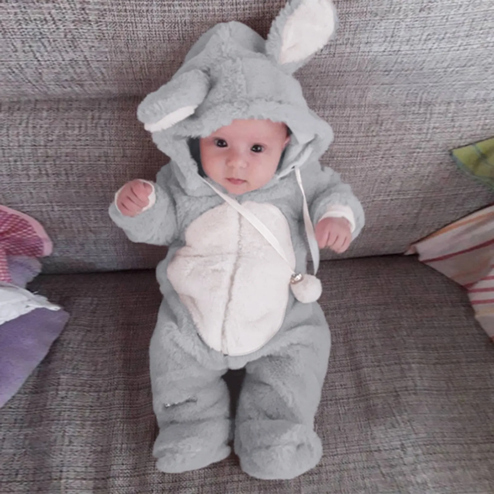 Newborn Jumpsuit Coat Baby Boys Girls 2020 Fashion Winter Thick Cute Ear Fleece Romper Warm Zipper Outwear Children's Clothes
Newborn Jumpsuit Coat Baby Boys Girls 2020 Fashion Winter Thick Cute Ear Fleece Romper Warm Zipper Outwear Children's Clothes