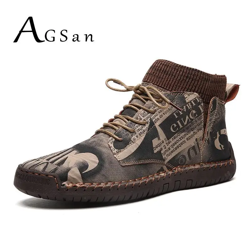 AGSan Winter Men Boots Warm Plush Snow Boots Big Size 38-48 Fashion Sneakers Shoes Outdoor Ankle Mens Boots Lace Up Botas Print
AGSan Winter Men Boots Warm Plush Snow Boots Big Size 38-48 Fashion Sneakers Shoes Outdoor Ankle Mens Boots Lace Up Botas Print