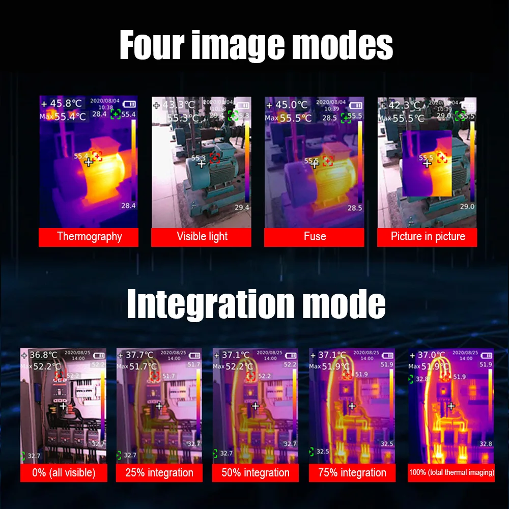 UNI-T UTi260B Infrared Thermal Imager -15~550 Temperature Real Time Imaging Transmission Thermal Imaging HD Camera Inspection
UNI-T UTi260B Infrared Thermal Imager -15~550 Temperature Real Time Imaging Transmission Thermal Imaging HD Camera Inspection