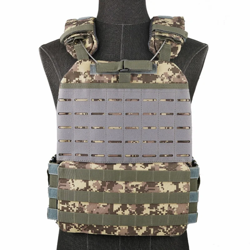 Tactical Vest, Modular Assault Vest ,Adjustable Lightweight Breathable Combat Training Vest MK MK
Tactical Vest, Modular Assault Vest ,Adjustable Lightweight Breathable Combat Training Vest MK MK