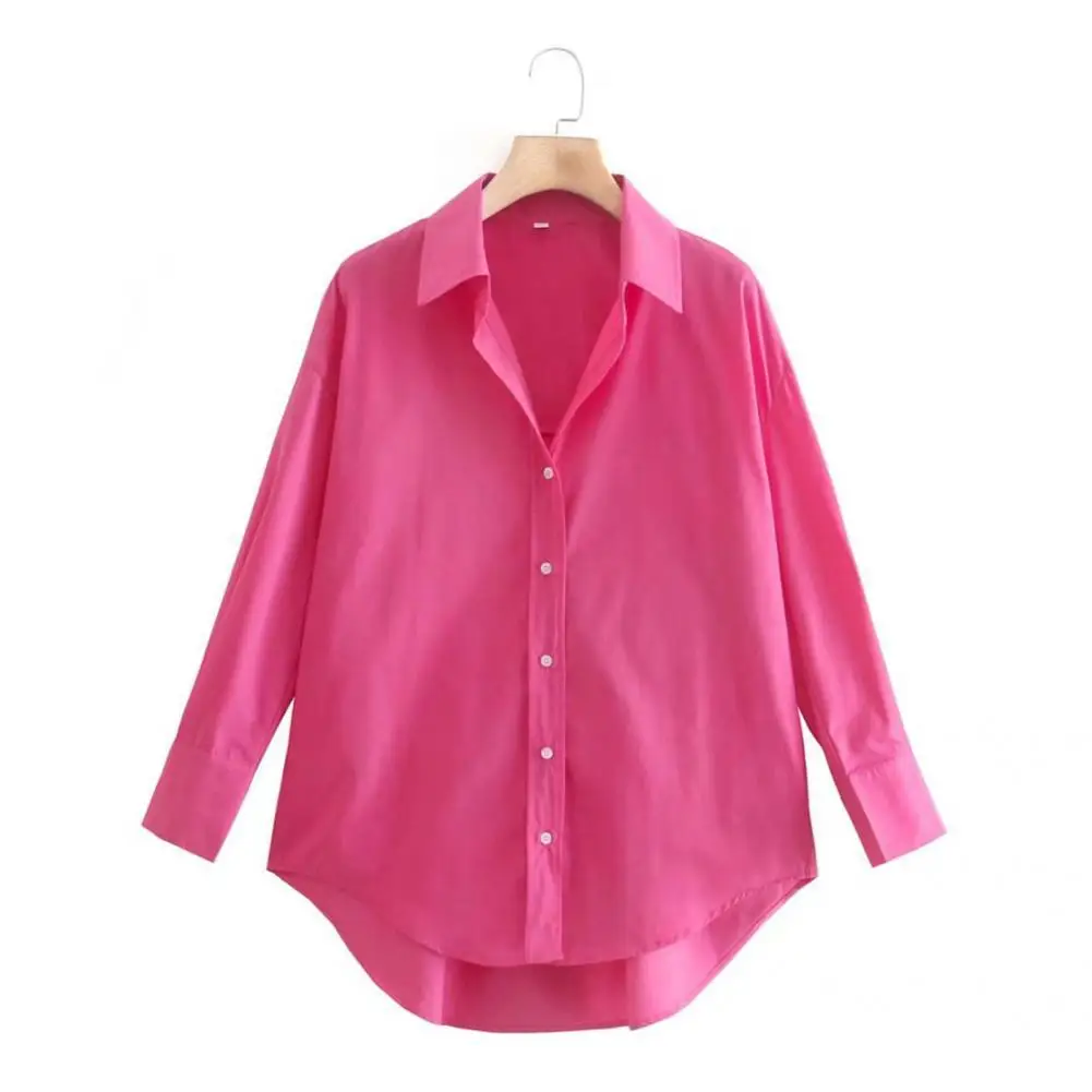 2021 Women Simply Candy Color Irregular Hem Business Shirt Femme Long Sleeve Poplin Blouse Roupas Chic Blusas Tops
2021 Women Simply Candy Color Irregular Hem Business Shirt Femme Long Sleeve Poplin Blouse Roupas Chic Blusas Tops