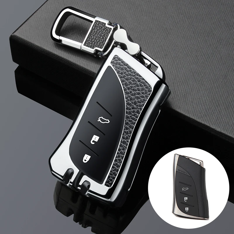 For Lexus ES200 UX260H ES300h LS500H high-end Zinc alloy car key case car keychain car key bag
For Lexus ES200 UX260H ES300h LS500H high-end Zinc alloy car key case car keychain car key bag