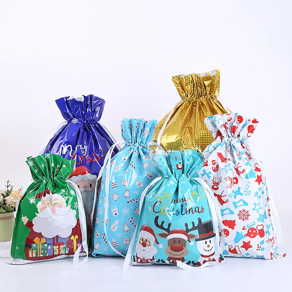 30pcs Gift Drawstring Bags Christmas Present Wrap Wedding Birthday Party Candy Bag Christmas Tree Santa Claus Elk Xmas Gift Bags
30pcs Gift Drawstring Bags Christmas Present Wrap Wedding Birthday Party Candy Bag Christmas Tree Santa Claus Elk Xmas Gift Bags