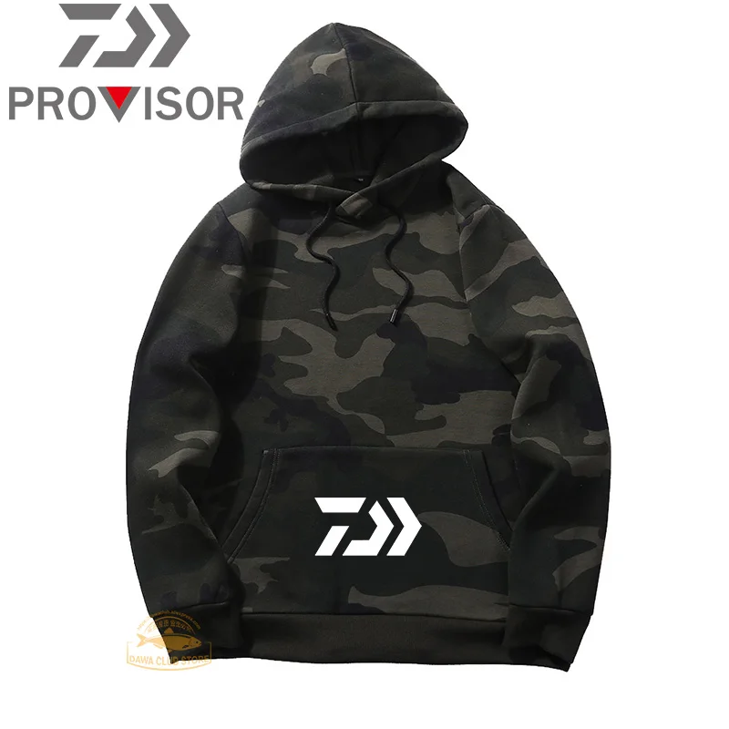 Winter DAIWA Fishing Clothes New Outdoor Men's Sports Camouflage Hooded Fishing Jacket Loose Leisure Fishing Jacket
Winter DAIWA Fishing Clothes New Outdoor Men's Sports Camouflage Hooded Fishing Jacket Loose Leisure Fishing Jacket