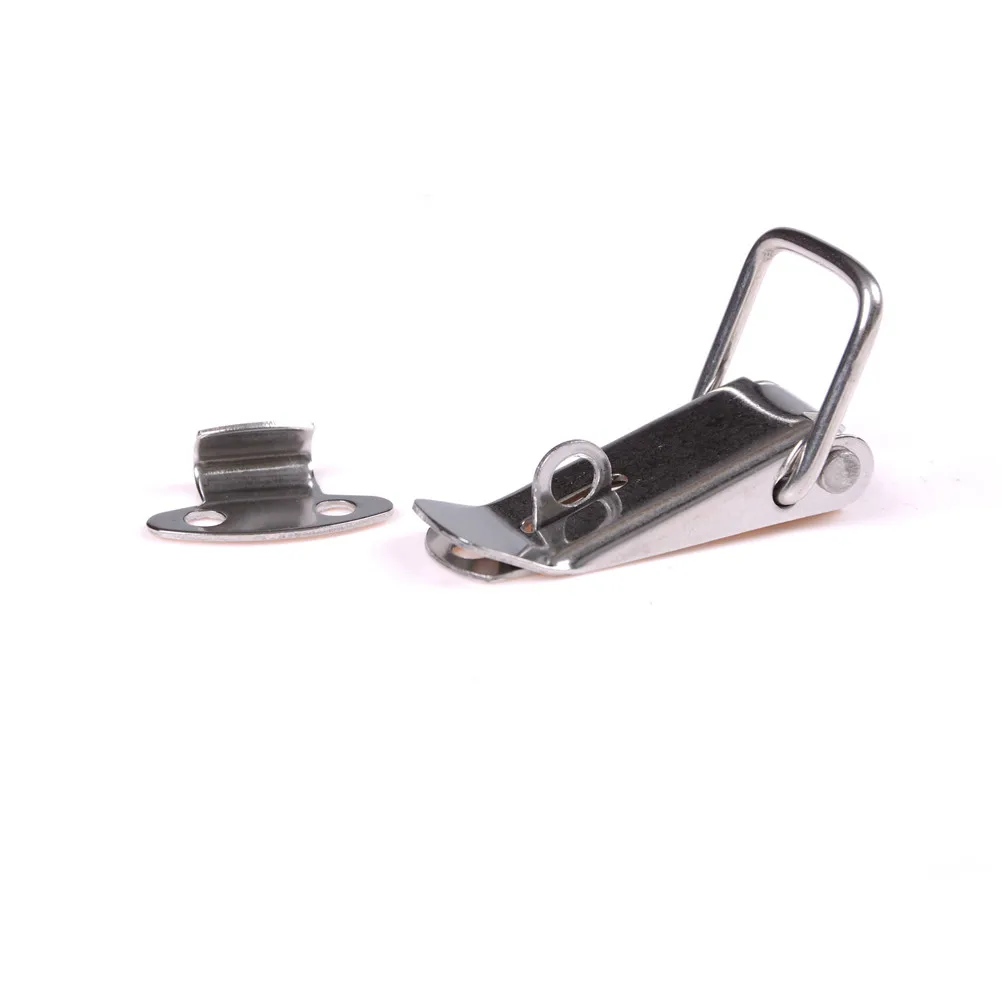27*74mm Cabinet Boxes Spring Loaded Latch Catch Toggle Locks Hasp Iron Hasp For Sliding Door Window Cabinet
27*74mm Cabinet Boxes Spring Loaded Latch Catch Toggle Locks Hasp Iron Hasp For Sliding Door Window Cabinet