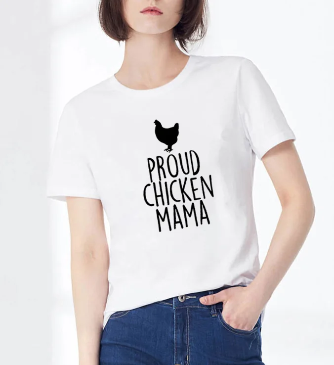 Гордый курица I Love Mama с принтом летняя футболка для женщин, с коротким рукавом, из хлопка, с круглым вырезом, смешные футболки для женщин Топ, ...
Гордый курица I Love Mama с принтом летняя футболка для женщин, с коротким рукавом, из хлопка, с круглым вырезом, смешные футболки для женщин Топ, ...