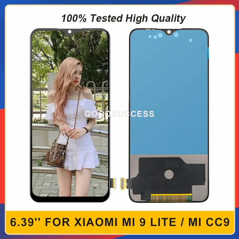 TFT 6.39'' For Xiaomi Mi 9 Lite / Xiaomi CC9 Lcd Display Touch Screen Glass Panel Digitizer Assembly Mi9 Lite Mi CC9 Free Tools
TFT 6.39'' For Xiaomi Mi 9 Lite / Xiaomi CC9 Lcd Display Touch Screen Glass Panel Digitizer Assembly Mi9 Lite Mi CC9 Free Tools