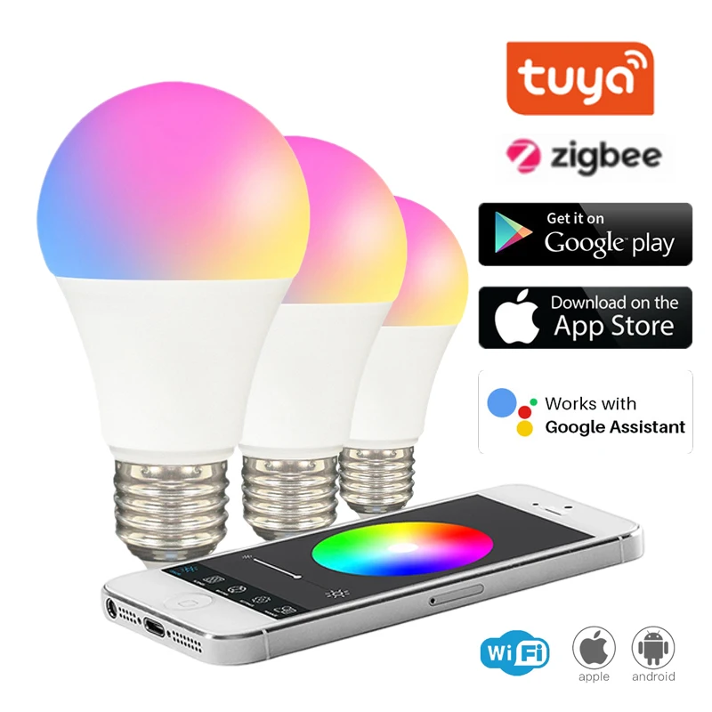 WiFi смарт-лампы функция голосового Управление Alexa Google Assistant Smart LED светильник лампы эквивалент крытый светильник ing неоновая лампа
WiFi смарт-лампы функция голосового Управление Alexa Google Assistant Smart LED светильник лампы эквивалент крытый светильник ing неоновая лампа