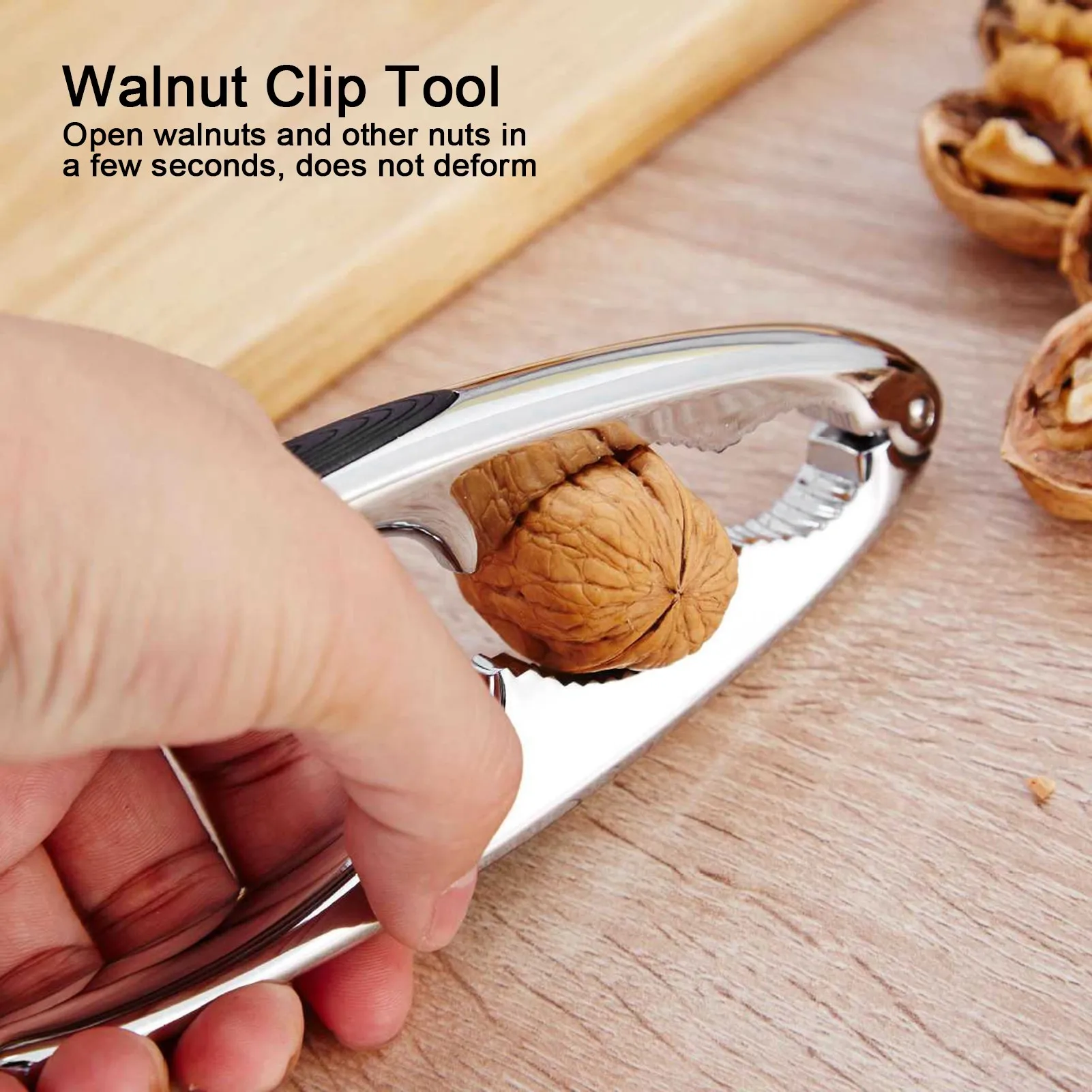 Stainless Steel Walnut Cracker Nut Opener Tool Nutcracker Fast Openr Walnut Plier Mechanical Gadget Cracker Kitchen Accessories
Stainless Steel Walnut Cracker Nut Opener Tool Nutcracker Fast Openr Walnut Plier Mechanical Gadget Cracker Kitchen Accessories