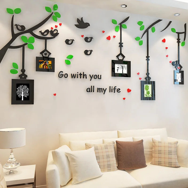 Big size Photo Frame Branch Acrylic Wall stickers For Kids room Living room Fashion Art Wall decor Home Decoration
Big size Photo Frame Branch Acrylic Wall stickers For Kids room Living room Fashion Art Wall decor Home Decoration