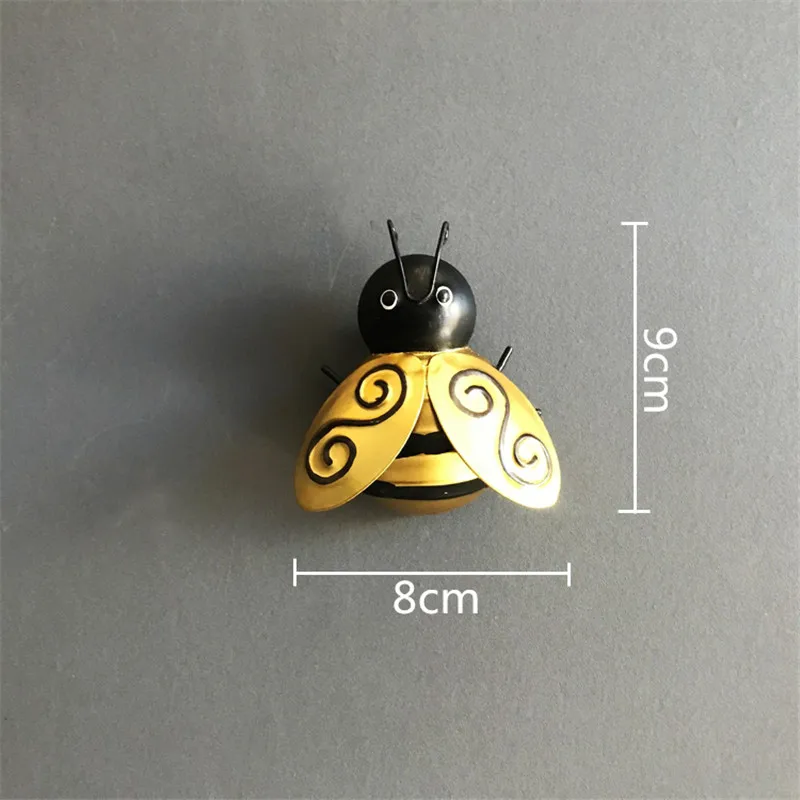 Iron Art Simulation Honeybee Stereoscopic Wall Hangings Creative Children Bedroom Background Wall Ornaments X2893 
Iron Art Simulation Honeybee Stereoscopic Wall Hangings Creative Children Bedroom Background Wall Ornaments X2893