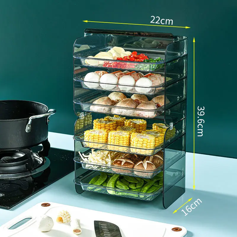 New Refrigerator Storage Dish Food BBQ Prepare Grade PET Plastic Thickened Timekeeping Storage Box Kitchen Storage Containers
New Refrigerator Storage Dish Food BBQ Prepare Grade PET Plastic Thickened Timekeeping Storage Box Kitchen Storage Containers