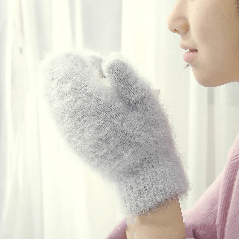 2022 New Rabbit Wool Gloves Female Winter Mittens Factory Outlet Fur Gloves Fingerless Glove Winter Gloves Women Girls Mitten
2022 New Rabbit Wool Gloves Female Winter Mittens Factory Outlet Fur Gloves Fingerless Glove Winter Gloves Women Girls Mitten