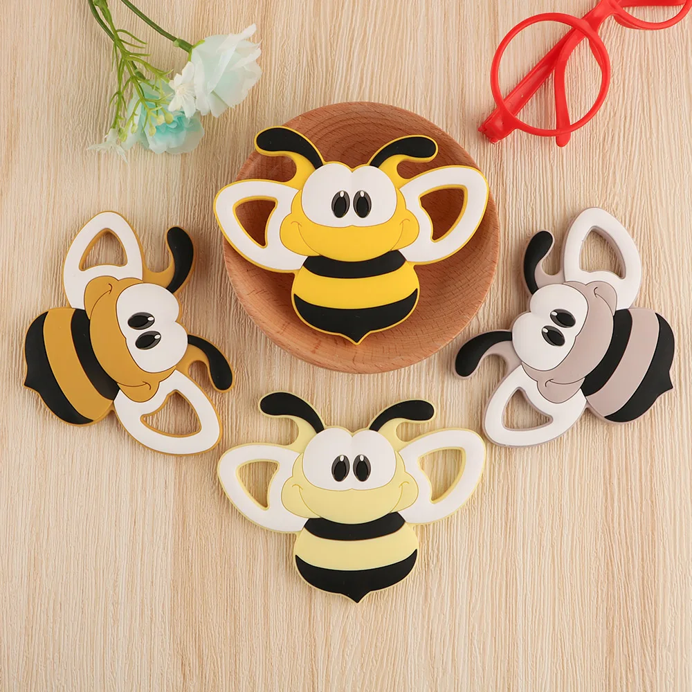 Kovict 5/10/20Pcs Cartoon Animal Bee Silicone Teether DIY Jewelry Pacifier Chain Silicone Bead Nursing Accessorie Baby Toys
Kovict 5/10/20Pcs Cartoon Animal Bee Silicone Teether DIY Jewelry Pacifier Chain Silicone Bead Nursing Accessorie Baby Toys