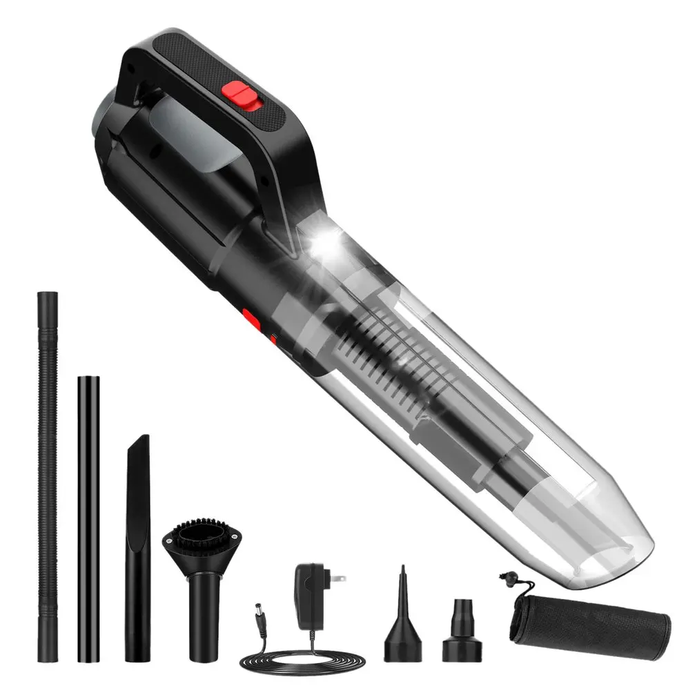 Multifunctional Vehicle Vacuum Cleaner Rechargeable Hand Held Vacuum Cleaner Both Dry And Wet For Cars Family Kitchen 
Multifunctional Vehicle Vacuum Cleaner Rechargeable Hand Held Vacuum Cleaner Both Dry And Wet For Cars Family Kitchen