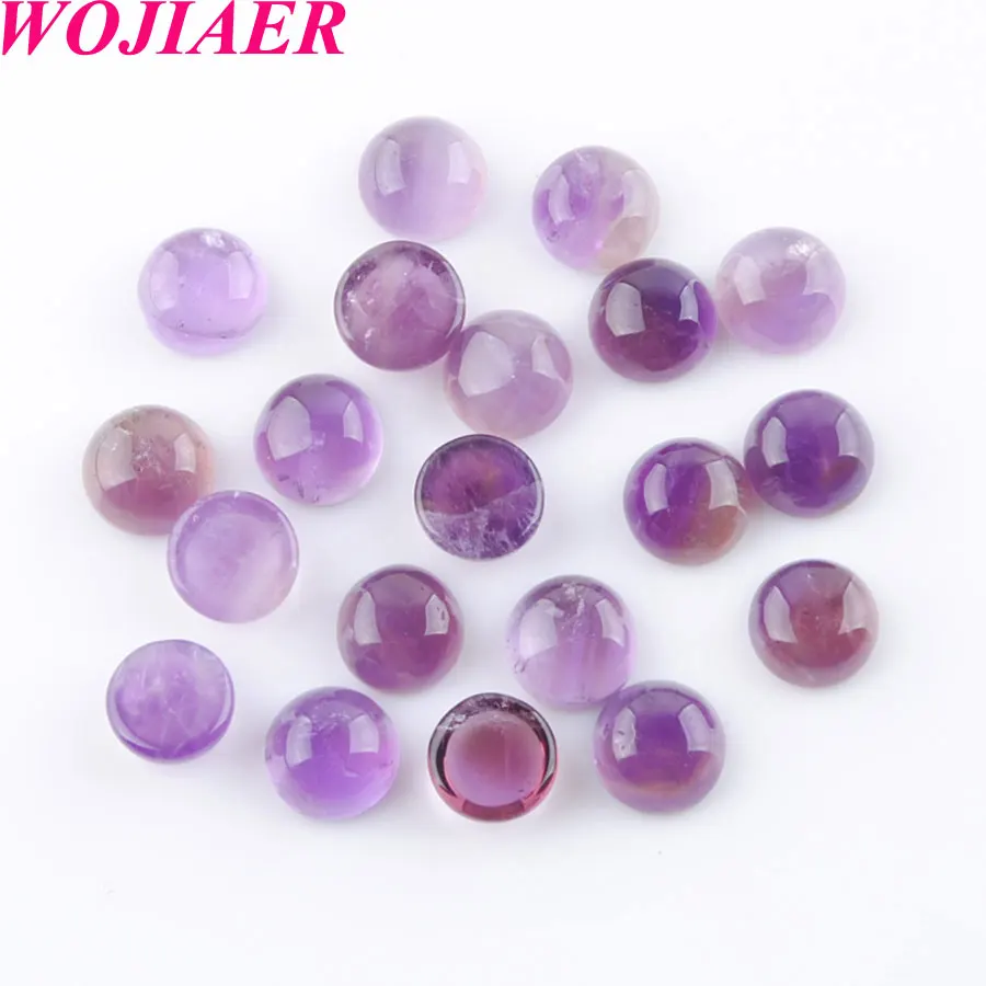 WOJIAER 6mm Loose Gem Stone Cabochon Beads Natural Stones Healing Bead Fit for Women Men DIY Handmade Jewelry PBU812
WOJIAER 6mm Loose Gem Stone Cabochon Beads Natural Stones Healing Bead Fit for Women Men DIY Handmade Jewelry PBU812