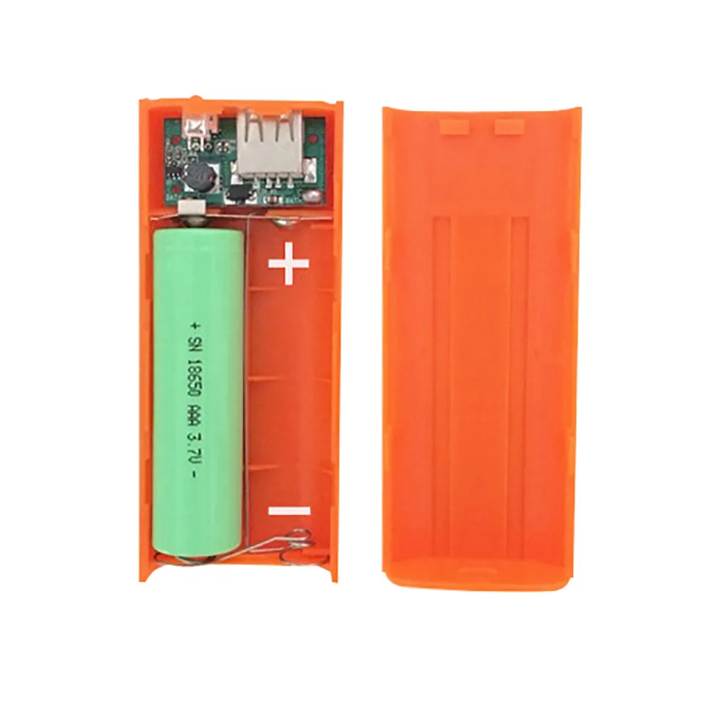 20 # цветной Модный чехол для зарядного устройства 5600 мАч 2X 18650 USB iPhone аккумуляторов