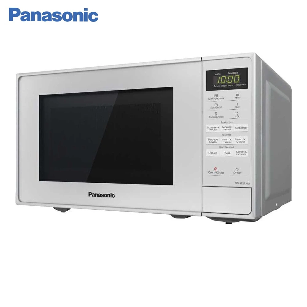 Микроволновая печь Panasonic NN ST27HMZPE 800 Вт 20 л серебристый|Микроволновые печи| |