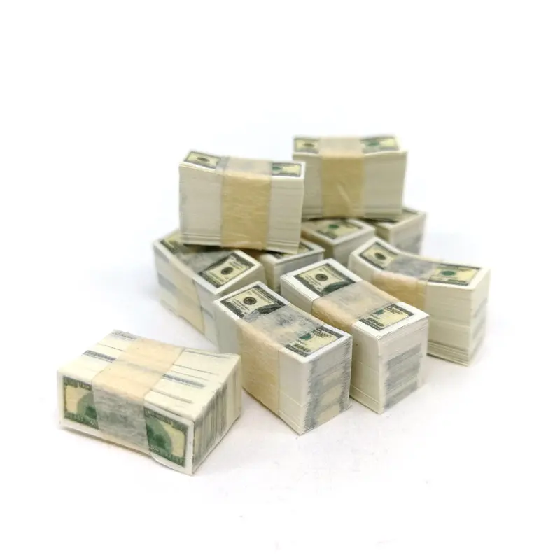 Pocket-size Paper Money A Bundle Miniature Play Money US $100 / $1Banknotes Dollhouse Toy Accessories Shooting Props
Pocket-size Paper Money A Bundle Miniature Play Money US $100 / $1Banknotes Dollhouse Toy Accessories Shooting Props