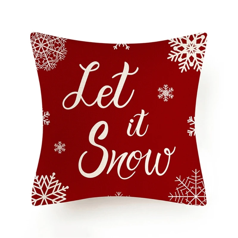 4Pcs Christmas Red Linen Hug Pillowcase Holiday Home Decoration Pillowcase H58C
4Pcs Christmas Red Linen Hug Pillowcase Holiday Home Decoration Pillowcase H58C