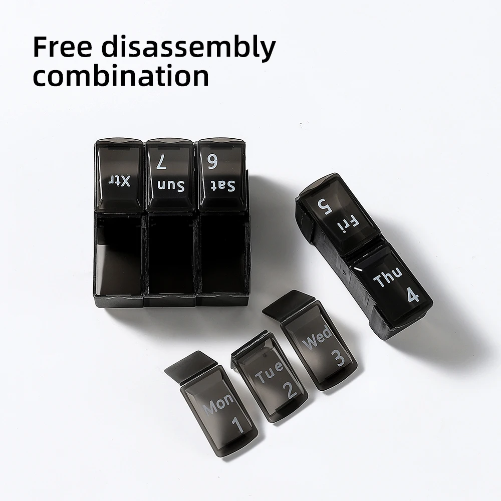 aihe 2 pack pill organizer box weekly compartment travel pill case tablet dispenser organizer storage box
aihe 2 pack pill organizer box weekly compartment travel pill case tablet dispenser organizer storage box