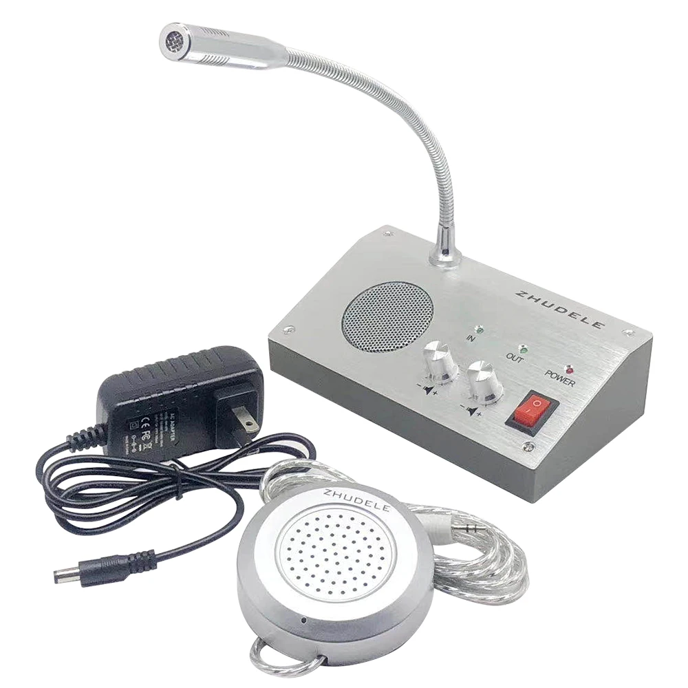 Dual Way Window Counter Intercom Dual-way Counter Interphone System for Bank pharmacy Office Store Station Zero Touch ZDL-9908
Dual Way Window Counter Intercom Dual-way Counter Interphone System for Bank pharmacy Office Store Station Zero Touch ZDL-9908