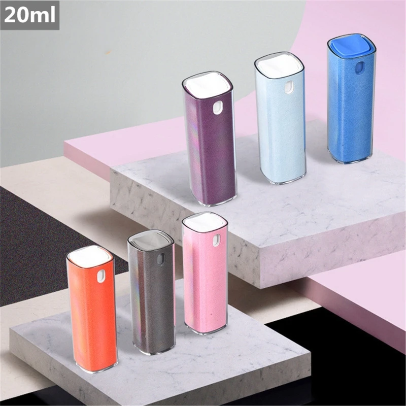 2 In 1 Phone Screen 20ML Cleaner Spray Dust Removal Microfiber Cloth Set purfume kit Clean Fingerprint refill proof Cleaner
2 In 1 Phone Screen 20ML Cleaner Spray Dust Removal Microfiber Cloth Set purfume kit Clean Fingerprint refill proof Cleaner